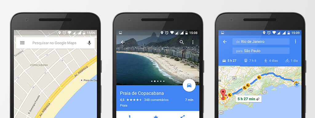 Screenshot App Google Maps